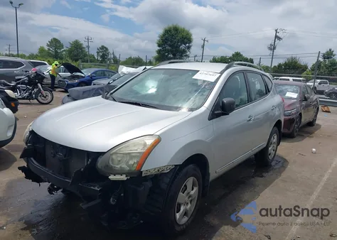 2014 Nissan Rogue Select S из США, поврежденный, VIN JN8AS5MT3EW605638